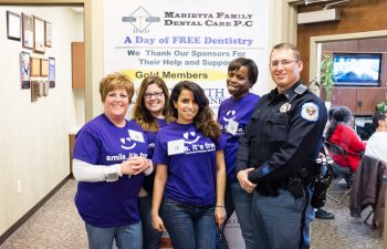 The “Free Dental Day” team