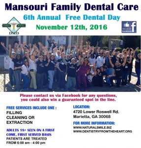 Free Dentistry Day 2016 - poster