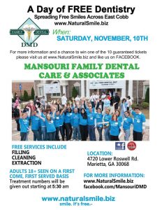 Free Dentistry Day 2018 - November 12th