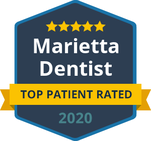 Marietta Dentist - Top Patient Rated - badge 2020